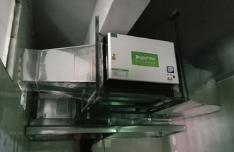 佛山 ● 福源酒楼 ● 6000风量油烟净化器安装案例