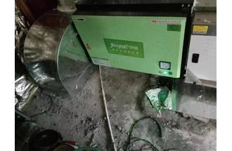 赣州好味道餐厅32000风量复合式油烟净化器安装案例