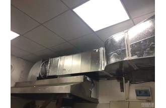 北京海淀区·柳林烤鸭店(公主坟店)·6000风量UV除味设备安装案例