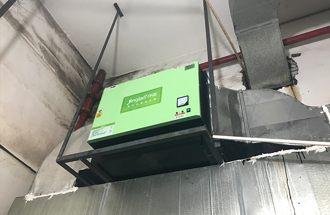 吉安市·乌江木桶饭·6000风量油烟净化器安装案例