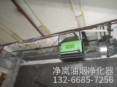 杭州上城区·胖哥肉蟹煲·6000风量油烟净化器安装案例