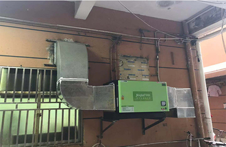 长沙油烟净化器安装案例·长沙市大众餐馆